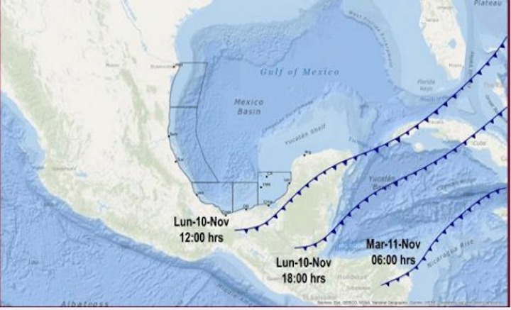 Emite Protección Civil aviso especial por fuertes vientos en el Istmo y Golfo de Tehuantepec