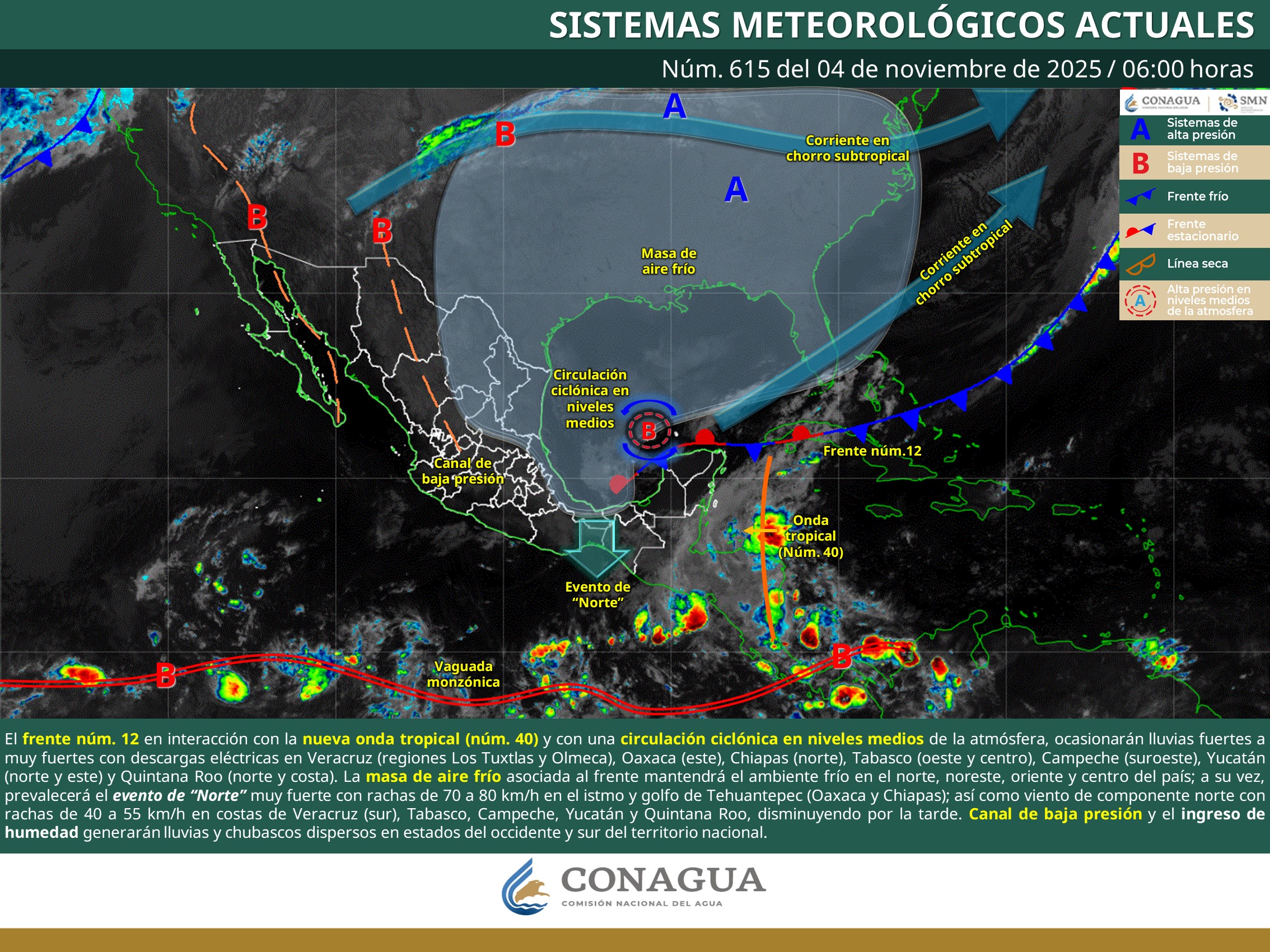 Persistirán bajas temperaturas en diversas regiones de Oaxaca por el paso del frente frío número 12