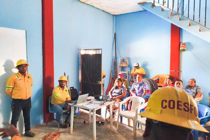 Impulsa Coesfo colaboración y aprendizaje para prevenir incendios forestales en San Luis Yucutaco, Chayuco