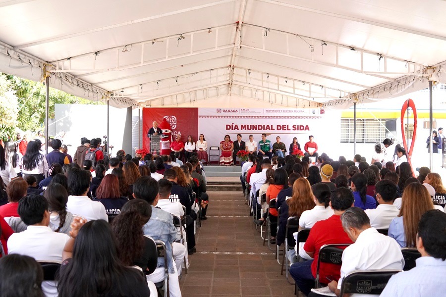 En conmemoración del Día Mundial del Sida, Gobierno de Oaxaca impulsa el autocuidado, prevención y no discriminación