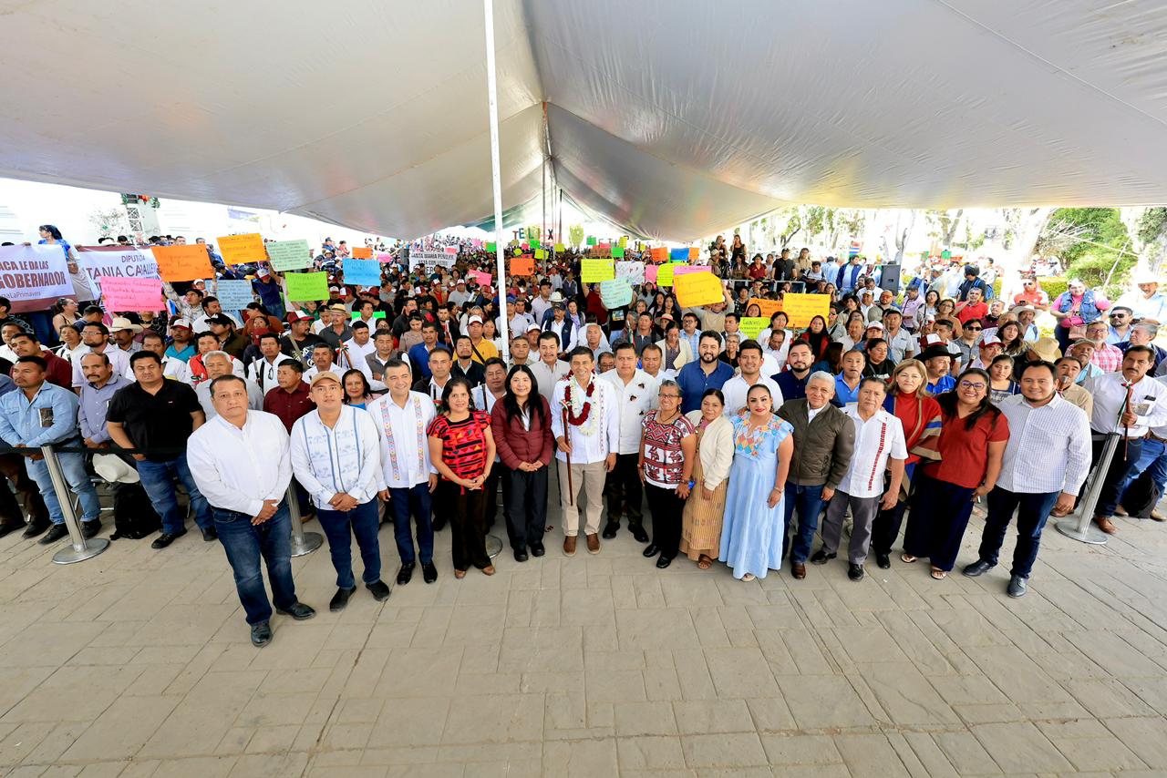 Con una nueva forma de gobernar, Salomón Jara respalda a familias de la Mixteca con más mil 843 mdp en programas sociales