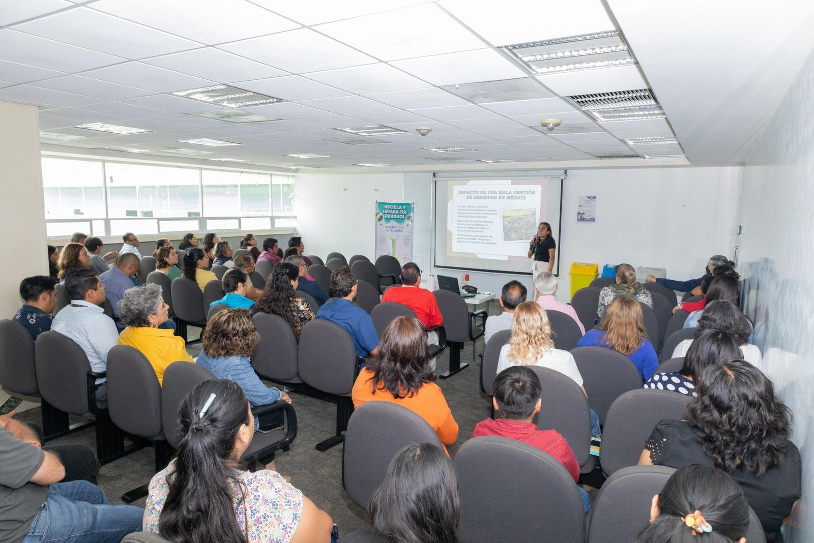 Funcionariado del Gobierno de Oaxaca se suma activamente al proyecto estatal de Manejo de residuos sólidos