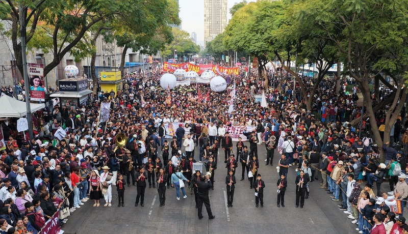 Celebra Salomón Jara junto al pueblo de Oaxaca siete años del humanismo mexicano con la Cuarta Transformación