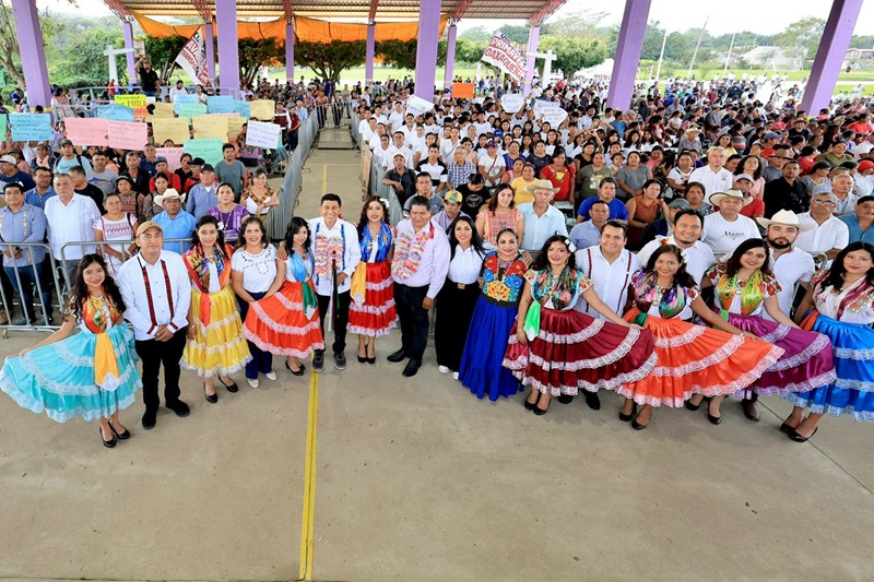 Con más de mil mdp en obras de infraestructura, Salomón Jara sienta las bases para un mejor futuro en la Sierra Sur
