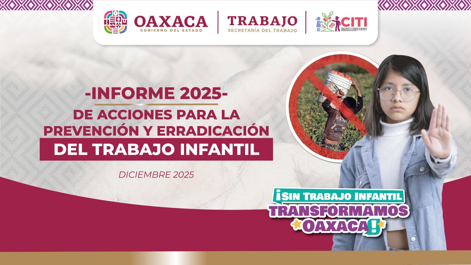 Para prevenir y erradicar trabajo infantil, Gobierno de Oaxaca ha instalado 255 comités municipales