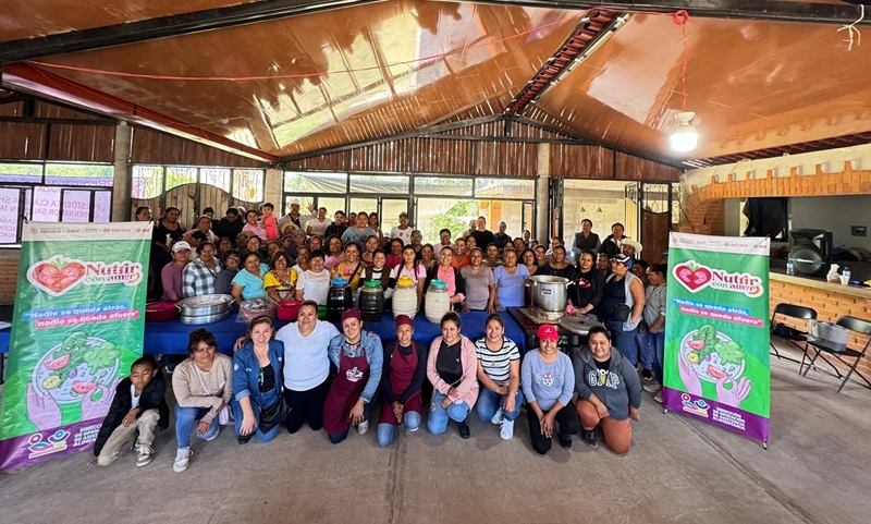 Imparte DIF Oaxaca capacitaciones Nutrir con Amor 2025 para fortalecer la alimentación saludable en la entidad