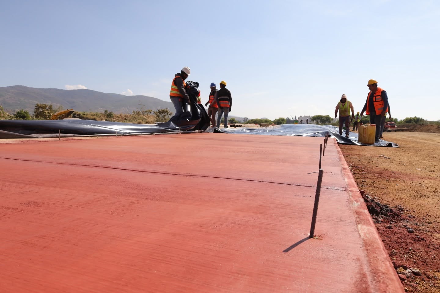 Construye Gobierno de Oaxaca ciclovía en la nueva ruta de la Ex Garita hacia el Aeropuerto