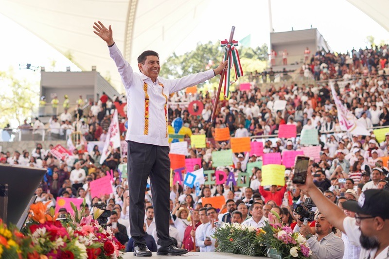 Anuncia Gobernador de Oaxaca 20 compromisos claves para consolidar la transformación del estado