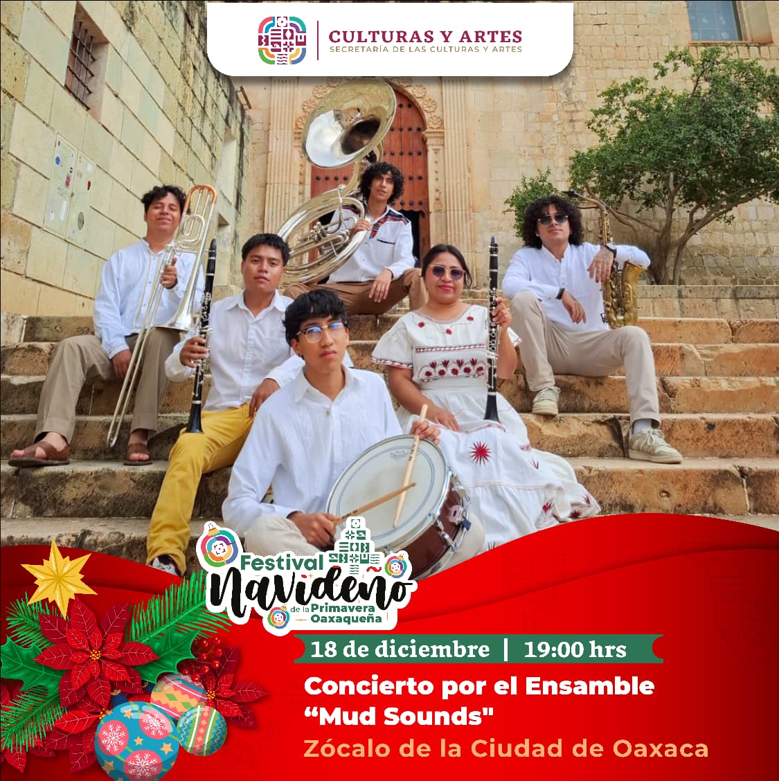 Invita Gobierno del Estado a celebrar la navidad con actividades artísticas y culturales en la capital oaxaqueña