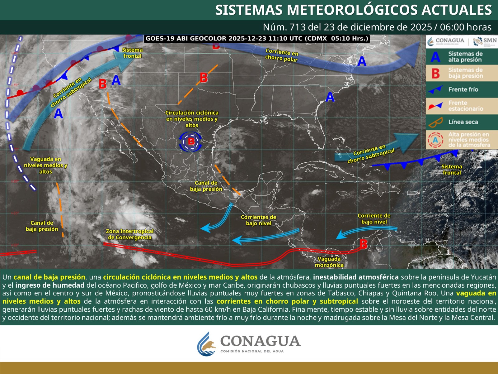 Persistirá ambiente frío y lluvias ligeras en varias regiones de Oaxaca