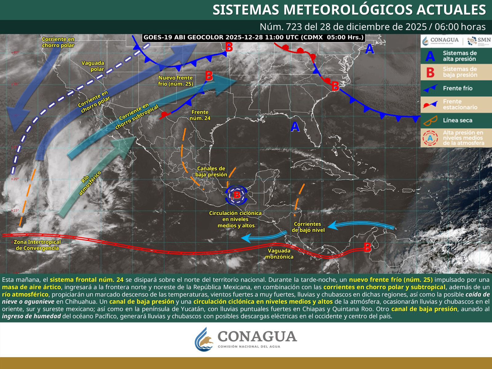 Este domingo se mantienen lluvias ligeras y aisladas en Oaxaca