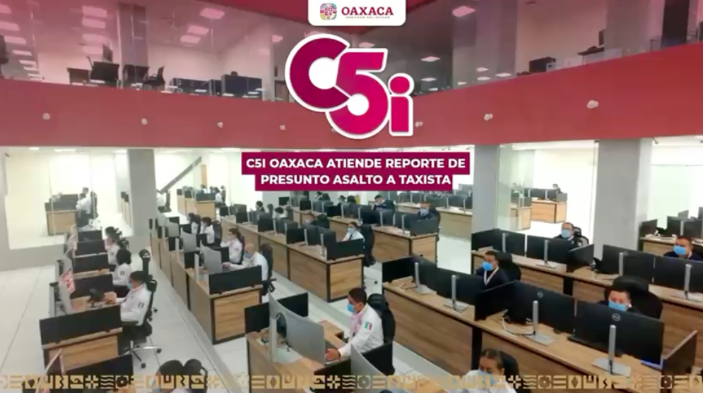 Coadyuva C5i Oaxaca en la captura de tres personas por su presunta participación en un asalto