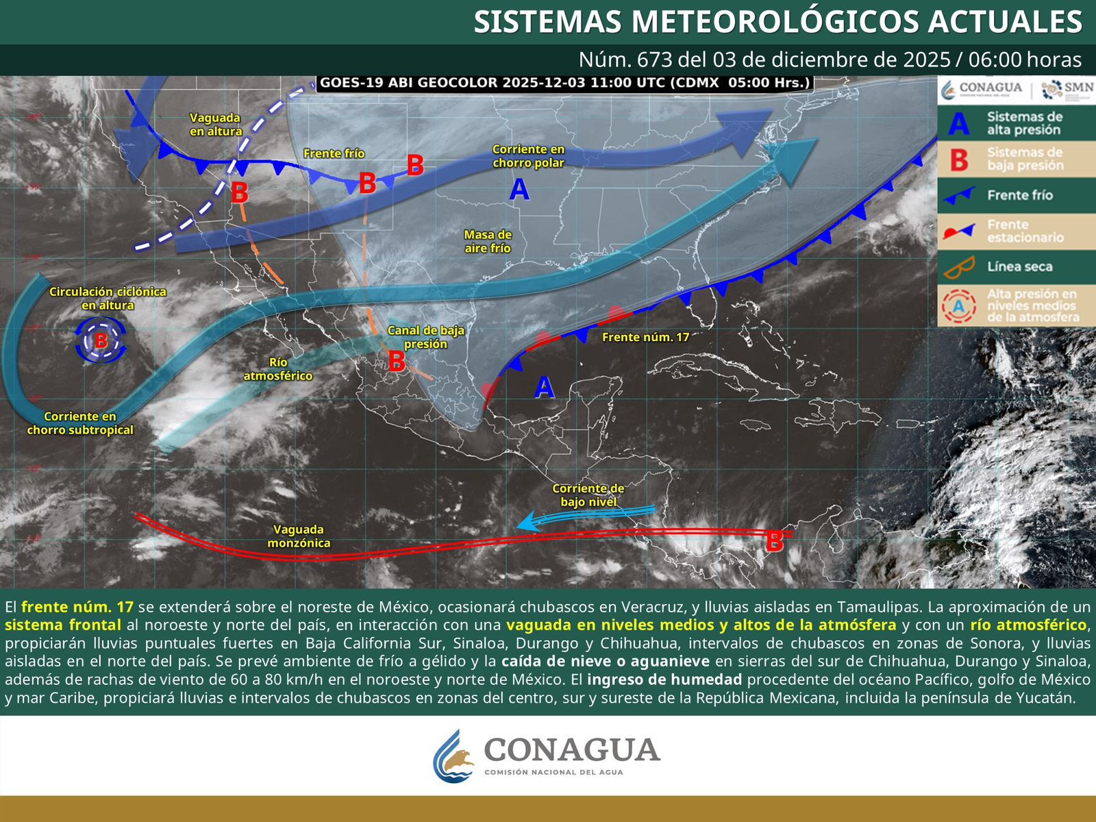 Persistirá ambiente frío y condiciones de tiempo estable en territorio oaxaqueño