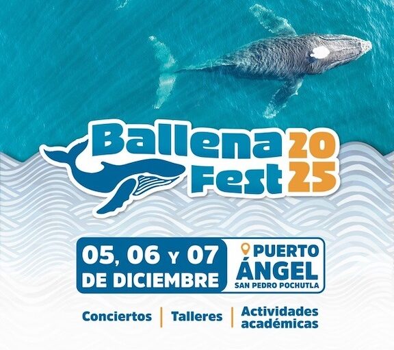 Invita Sectur Oaxaca al Ballena Fest 2025 en Puerto Ángel
