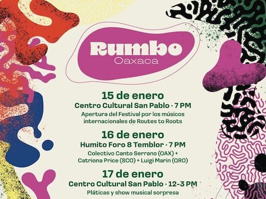 Festival de Música Intercultural “Rumbo Oaxaca” reunirá talento de diversas latitudes del mundo