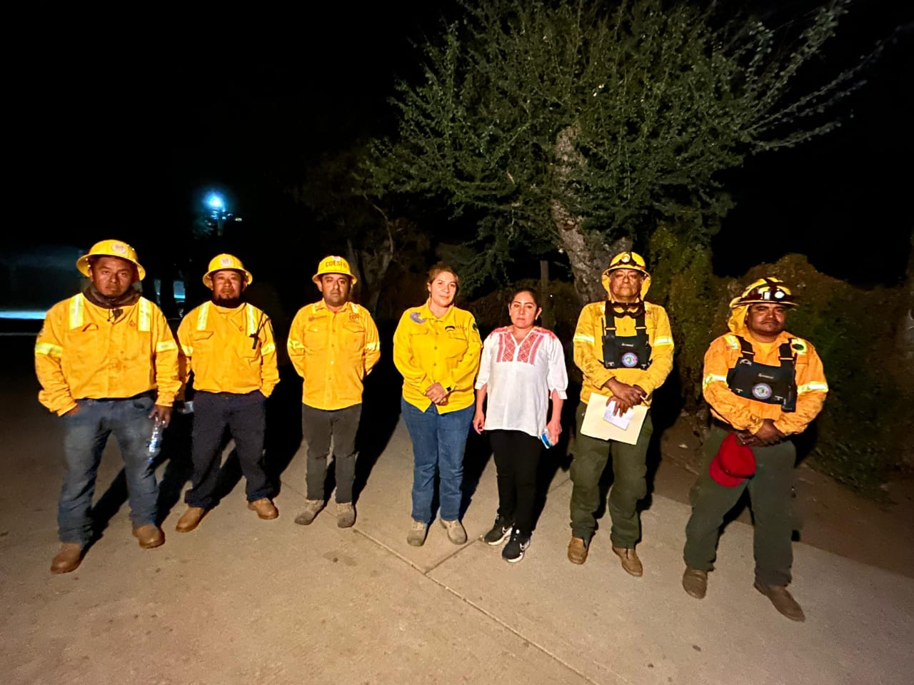 Liquida Coesfo incendio de pastizal en Zimatlán de Álvarez