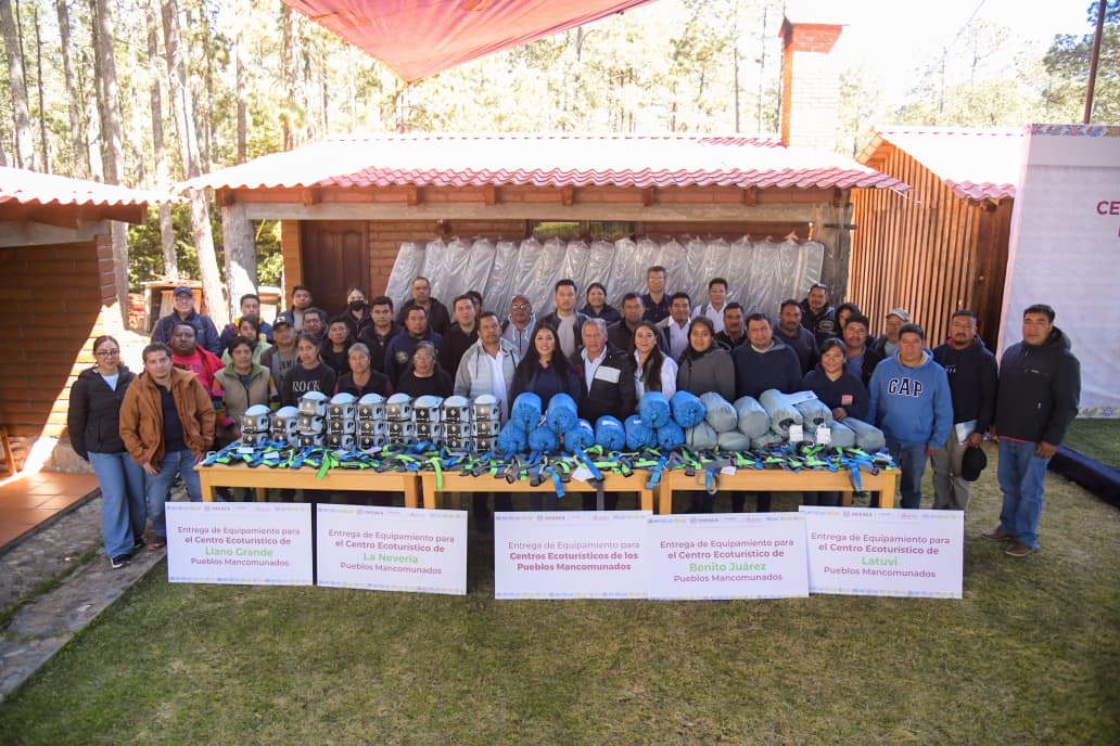 Fortalece Sectur Oaxaca turismo comunitario en Pueblos Mancomunados con equipamiento