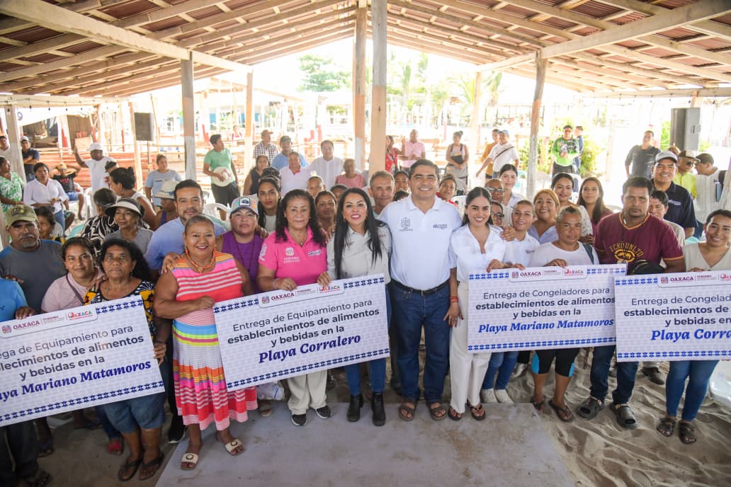 Impulsa Sectur Oaxaca reactivación turística en la Costa con entrega de equipamiento a establecimientos