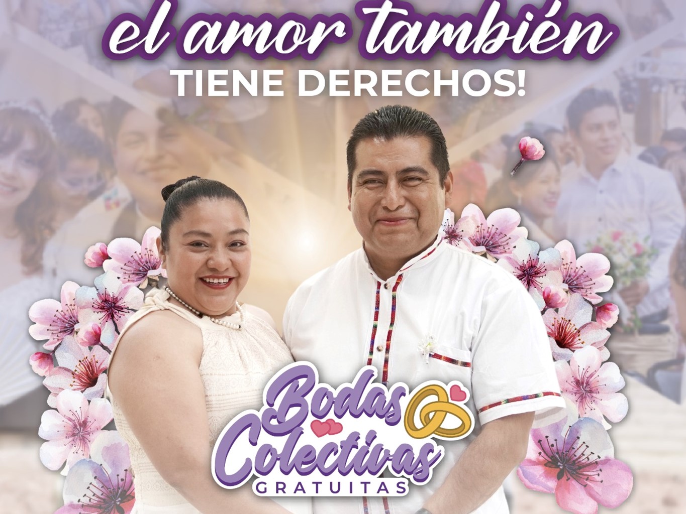 Lanza Gobierno de Oaxaca programa de Bodas Colectivas 2026 para brindar certeza jurídica al matrimonio