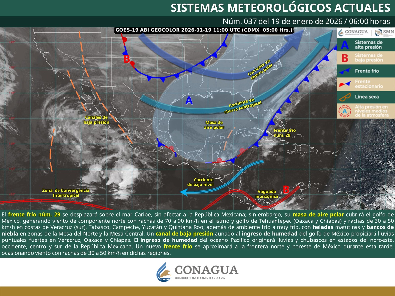 Se prevé mejora en las condiciones meteorológicas en Oaxaca: Protección Civil