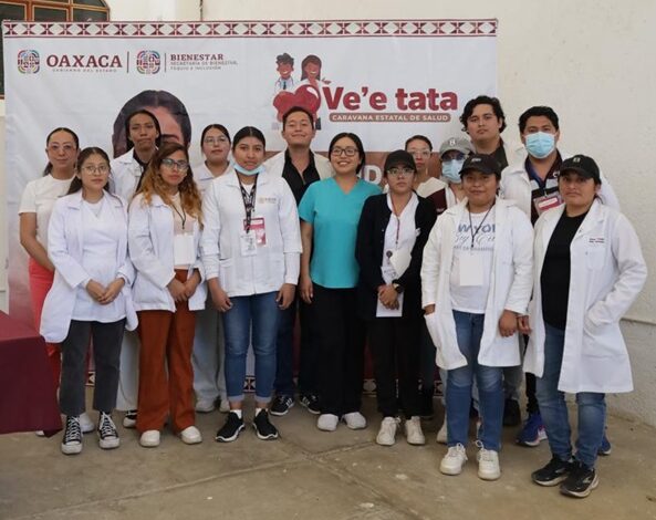 Despliega SSO Caravana Estatal de Salud Ve´e Tata con 114 brigadas