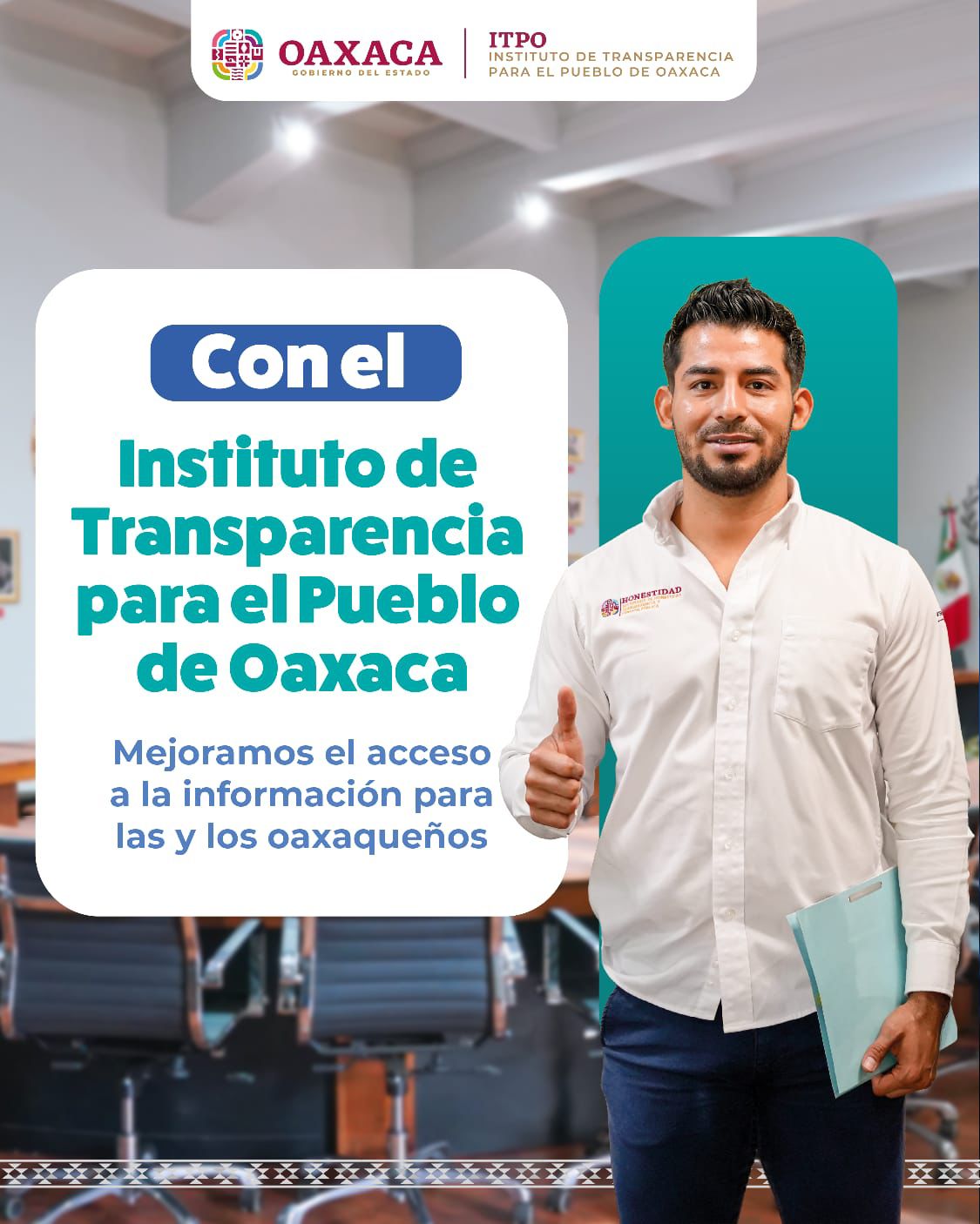 Nace Instituto de Transparencia para el Pueblo de Oaxaca, organismo desconcentrado y sectorizado a la Secretaría de Honestidad