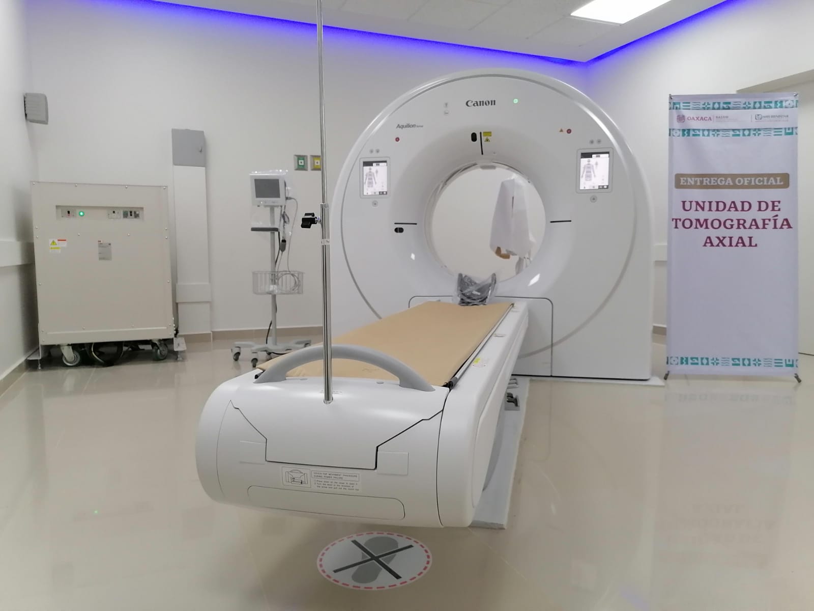 Entrega Salomón Jara primer tomógrafo gratuito a hospital de San Pedro Pochutla; da respuesta a exigencia de más de una década