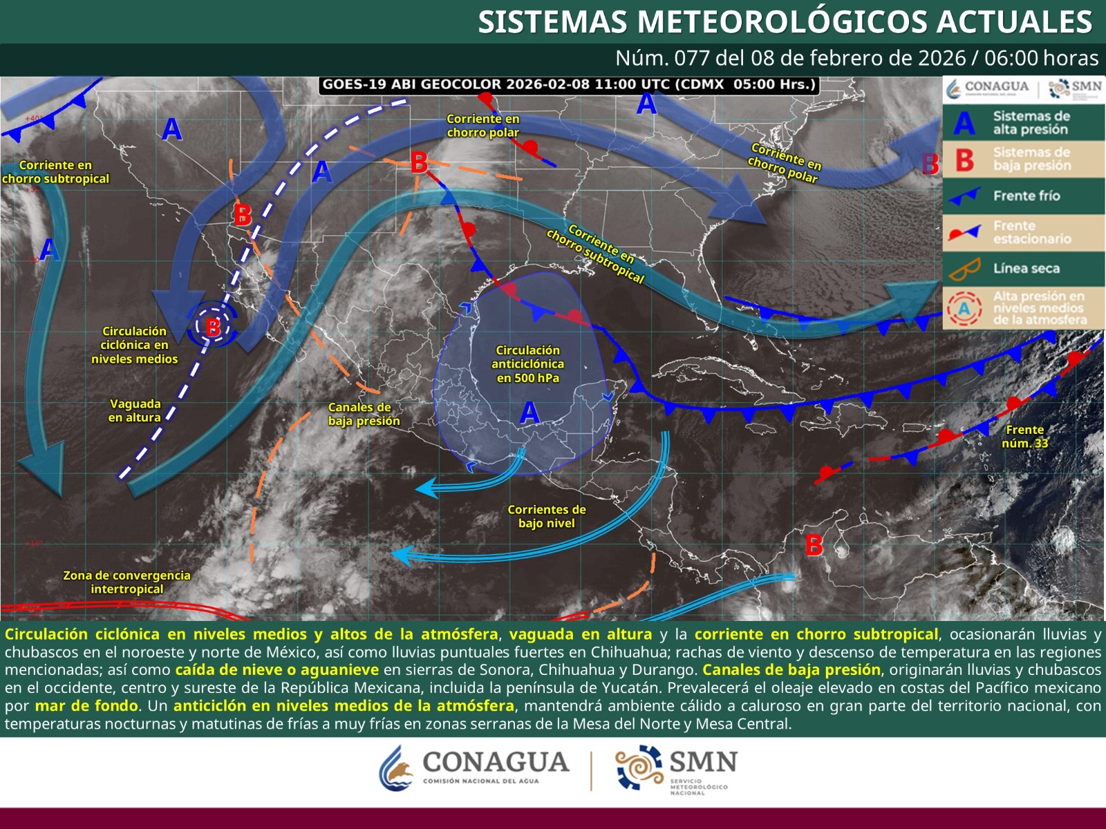 Predominará tiempo estable, intensa radiación solar y mar de fondo en la zona costera de Oaxaca