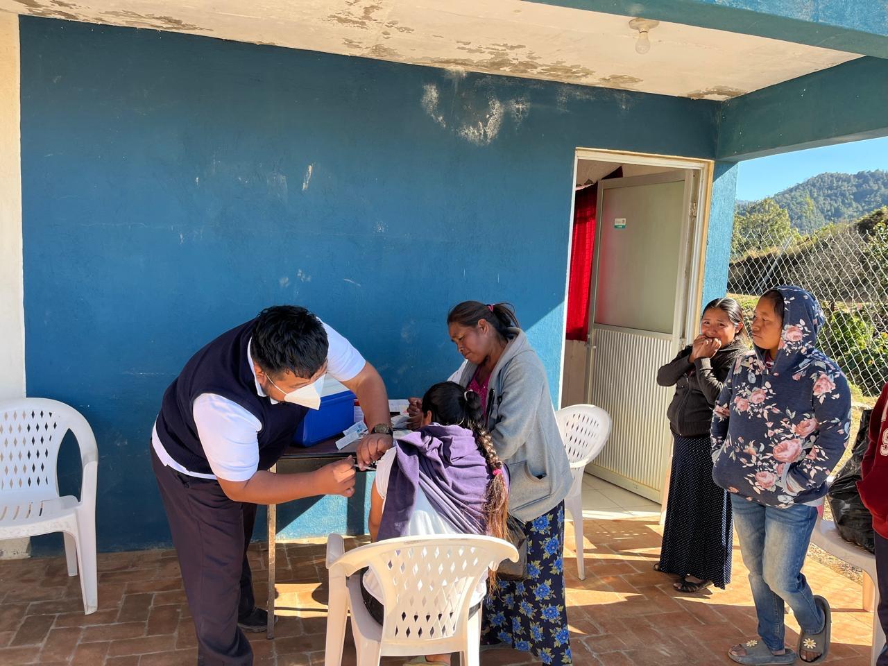 Intensifica SSO operativo de salud contra el sarampión en Coicoyán de las Flores, municipio prioritario de la Mixteca