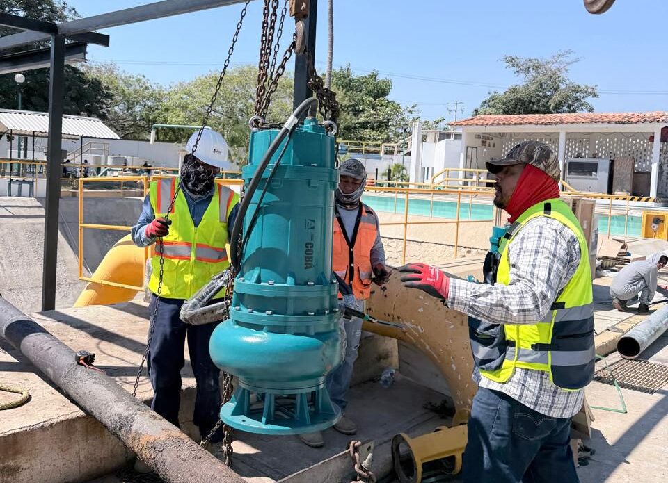 Mejora Ceabien operatividad de Planta de Tratamiento de Aguas Residuales de Bahías de Huatulco