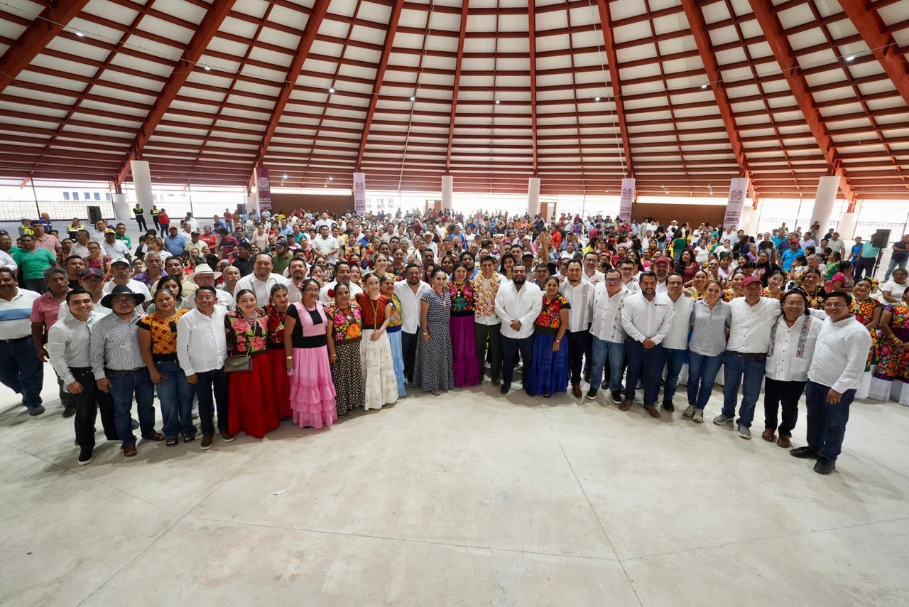 Inaugura Salomón Jara primera etapa del Centro Cultural del Istmo en Juchitán de Zaragoza, obra rescatada del abandono de gobiernos anteriores