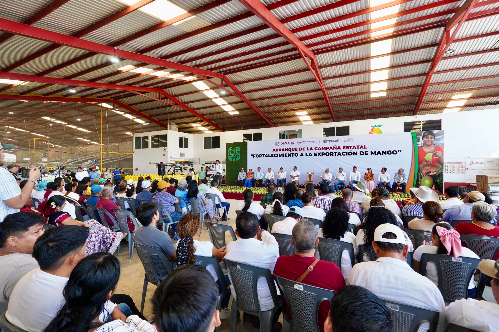 Entrega Salomón Jara insumos para combatir mosca de la fruta y garantizar calidad de exportación del mango producido en el Istmo