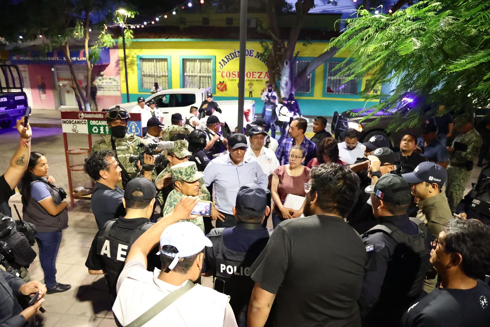 Refuerza Gabinete de Seguridad presencia en Juchitán y el Istmo con más de mil elementos