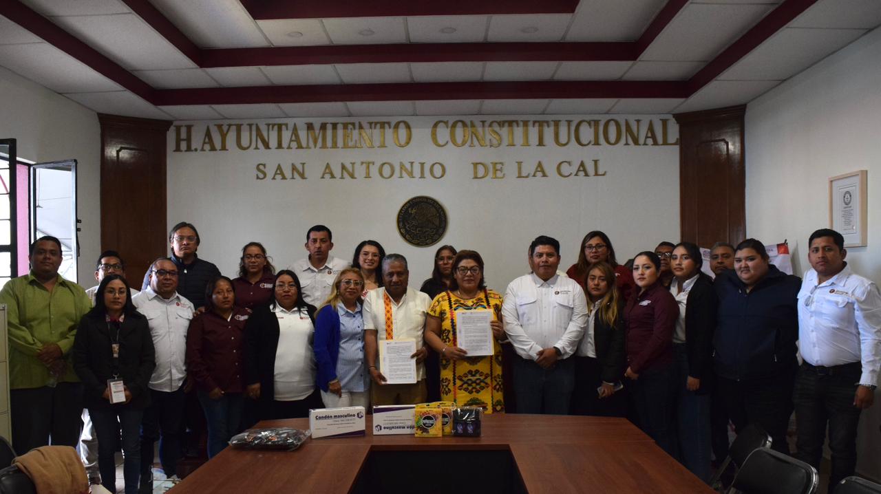 Firman convenio Coesida y San Antonio de la Cal para ampliar acciones de prevención y detección del VIH, Sífilis y Hepatitis C