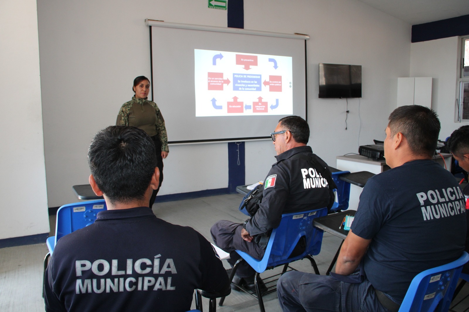 Fortalece SSPC actuación de policías municipales con capacitación especializada