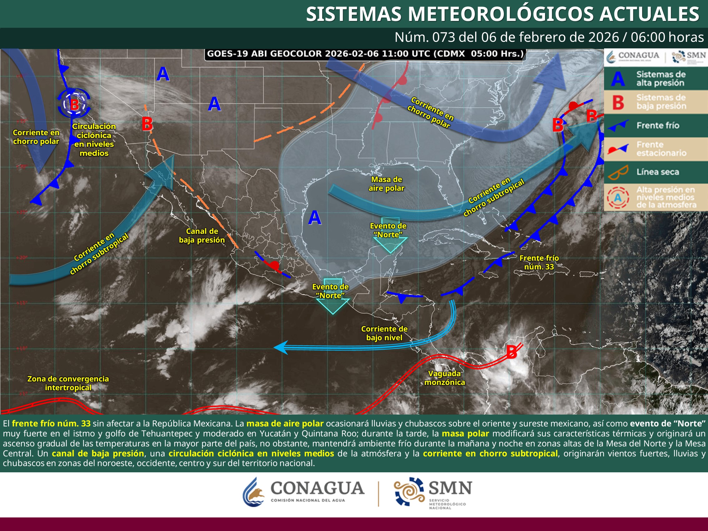 Frente frío número 33 mantendrá vientos intensos y temperaturas bajas en gran parte de Oaxaca