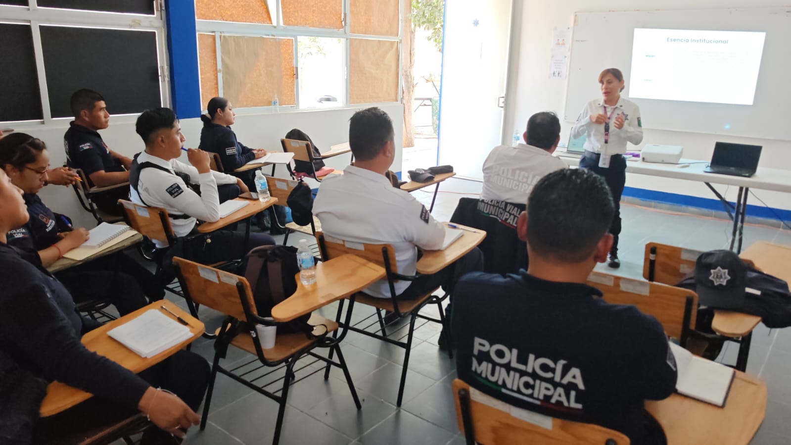 Refuerza Policía Vial Estatal profesionalización de corporaciones municipales en Zona Metropolitana de Oaxaca