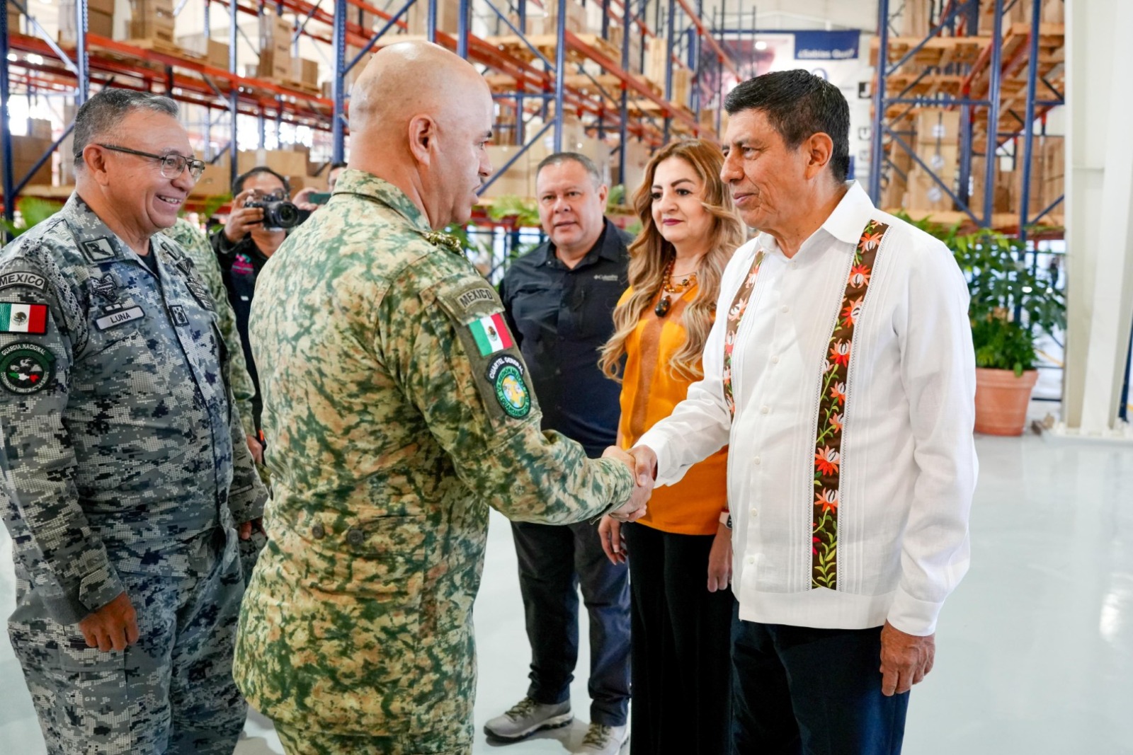 Trabajan gobiernos de Oaxaca y Chiapas por la seguridad y paz en el sur-sureste del país