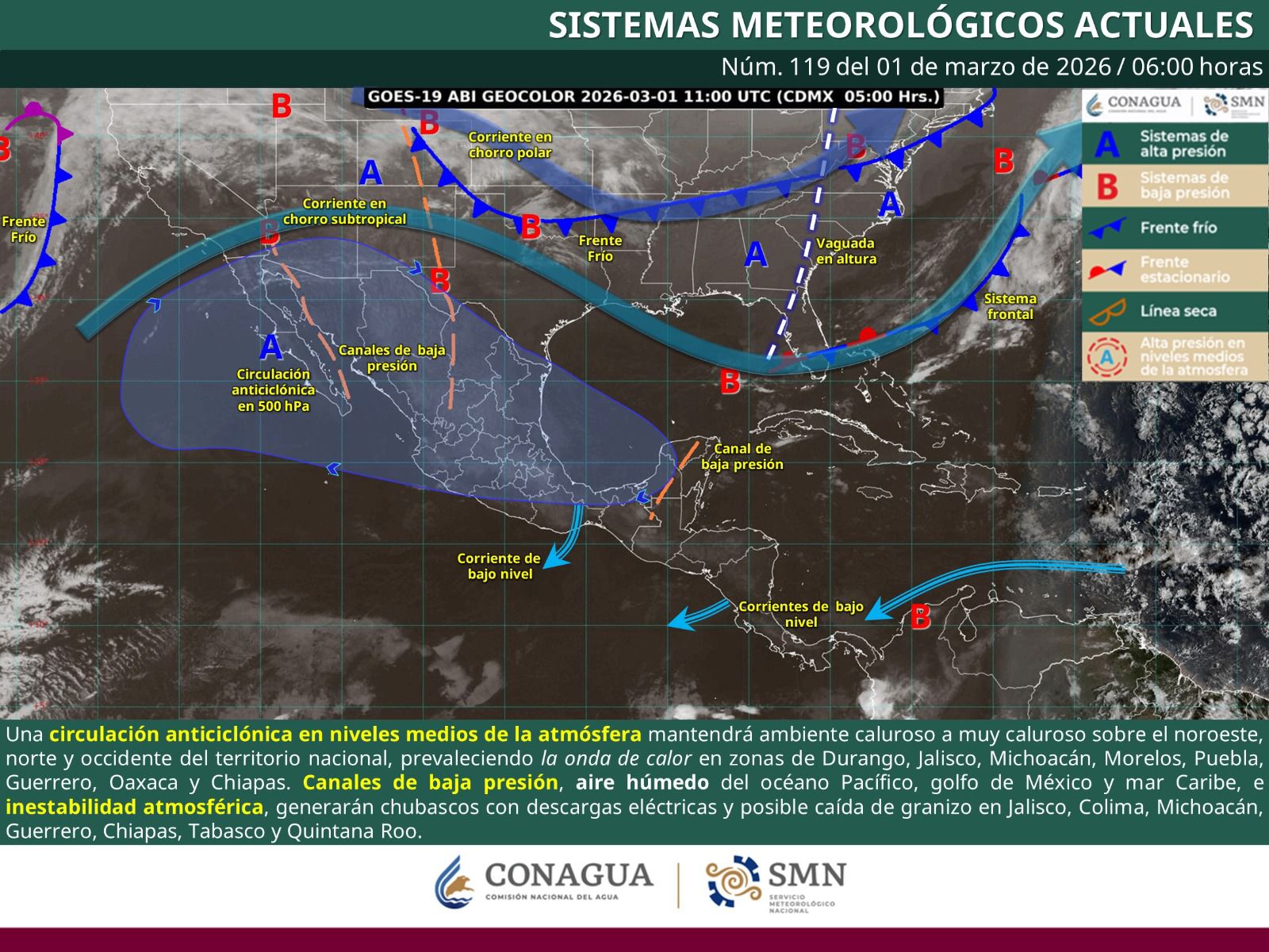 Pronostican intensa radiación solar y baja probabilidad de lluvias en Oaxaca