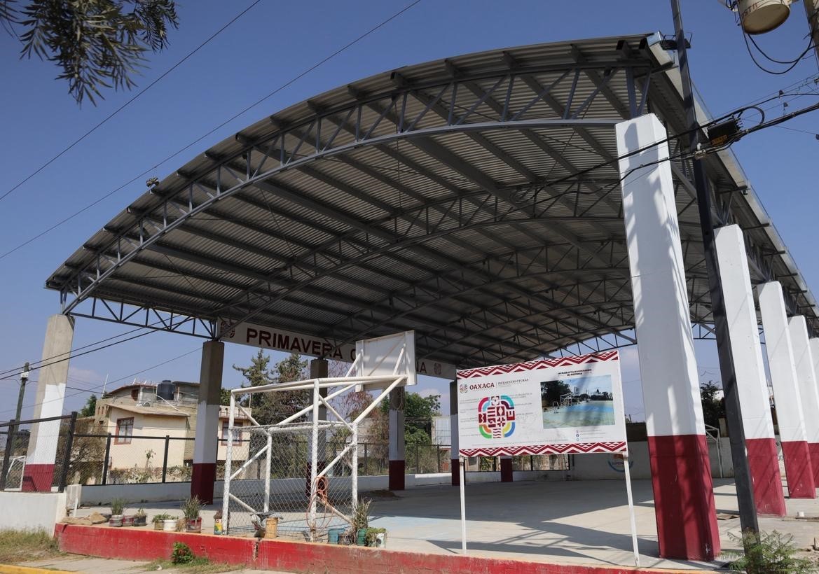 Estrenarán techado en La Joya, Pueblo Nuevo, para hacer deporte sin importar las condiciones del clima