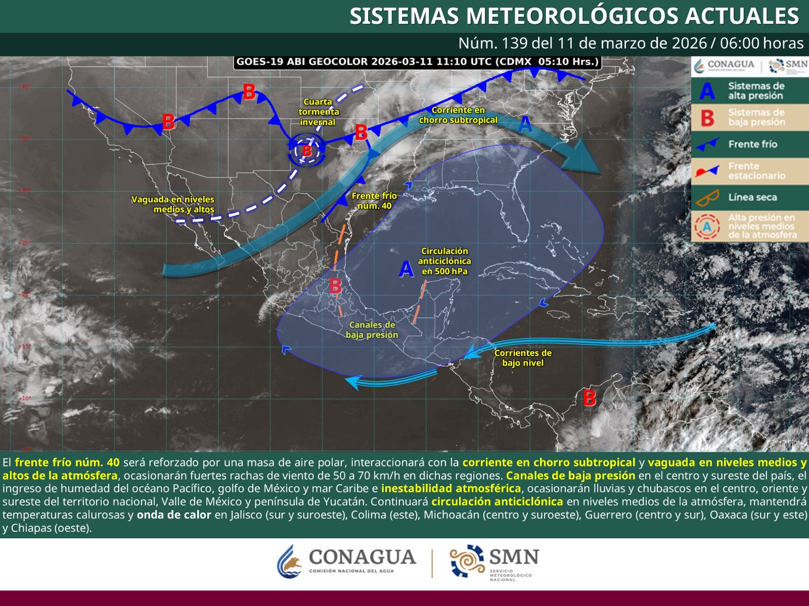 Se prevén lluvias ligeras con chubascos aislados en la zona norte de Oaxaca: Protección Civil