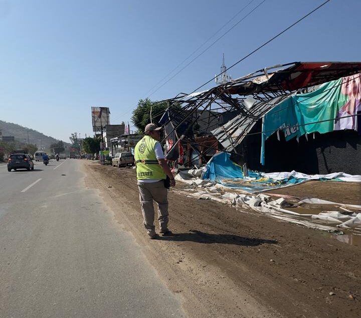 Realiza Protección Civil recorridos de evaluación de daños por lluvias registradas el pasado jueves