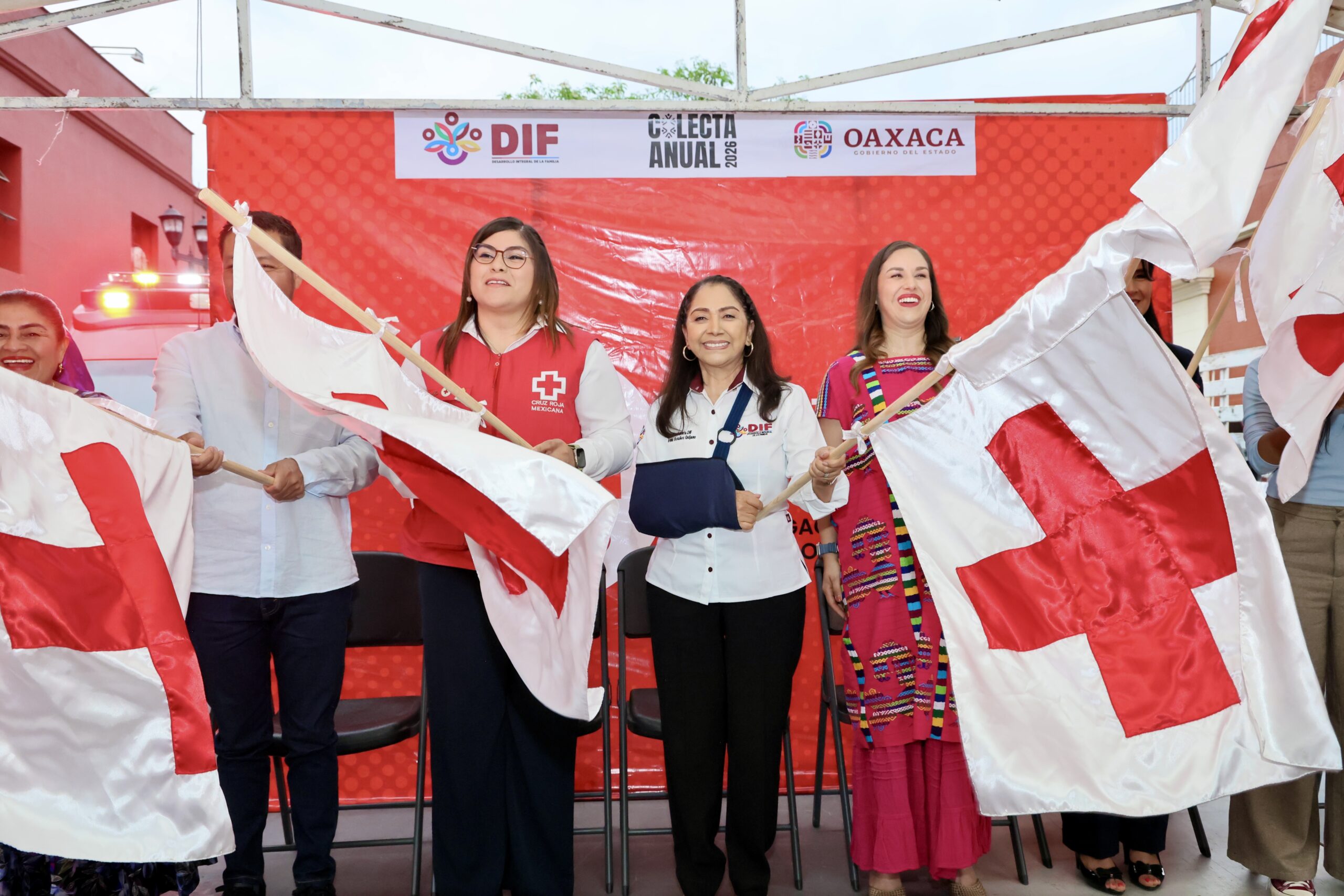 DIF Oaxaca se suma a la Colecta Anual 2026 de la Cruz Roja Mexicana