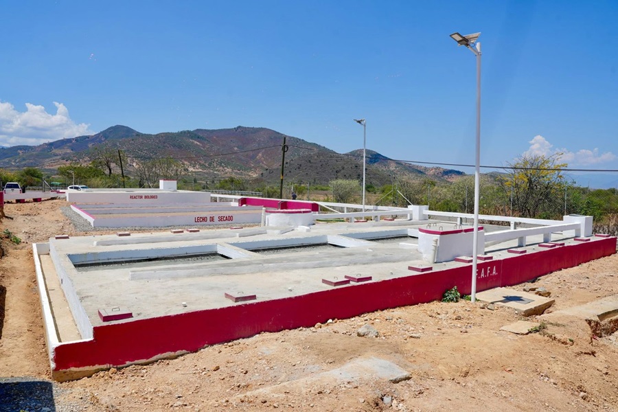 Entrega Ceabien red de agua potable y PTAR a San Miguel Tilquiápam