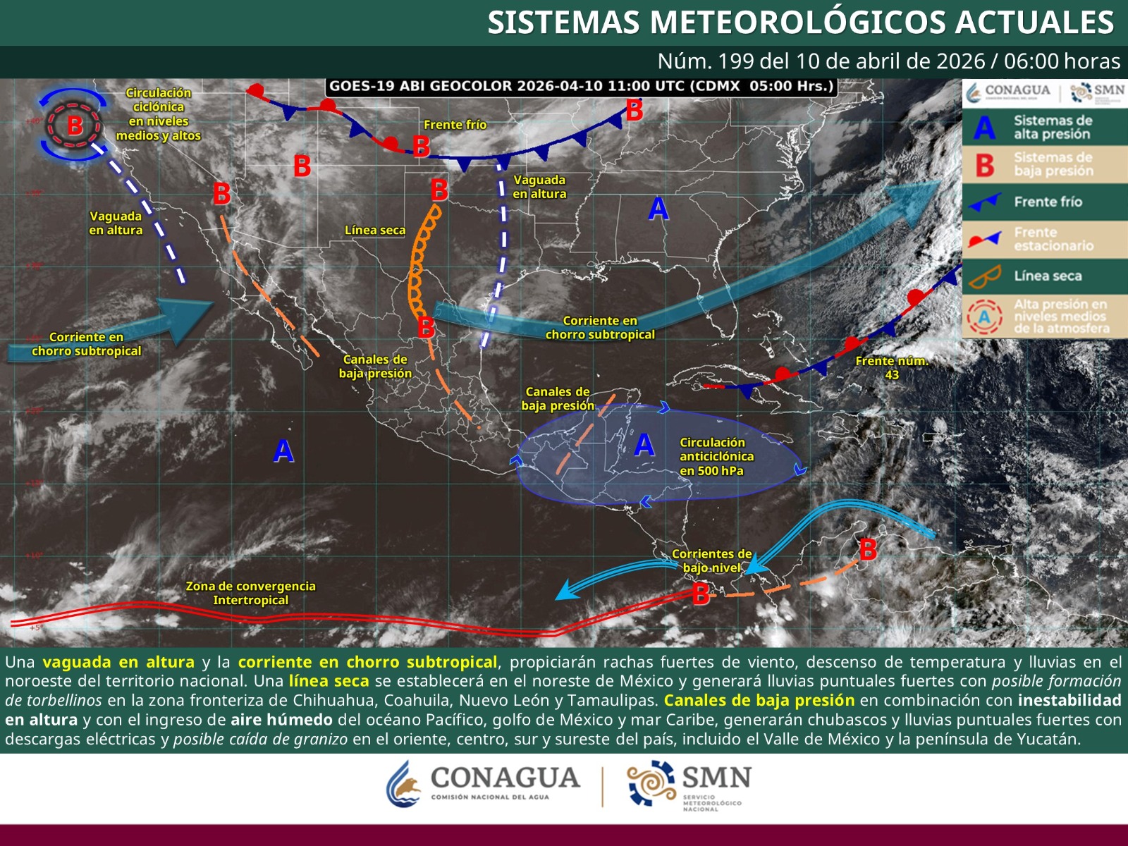 Lluvias fuertes y ambiente caluroso dominarán el clima este viernes en Oaxaca