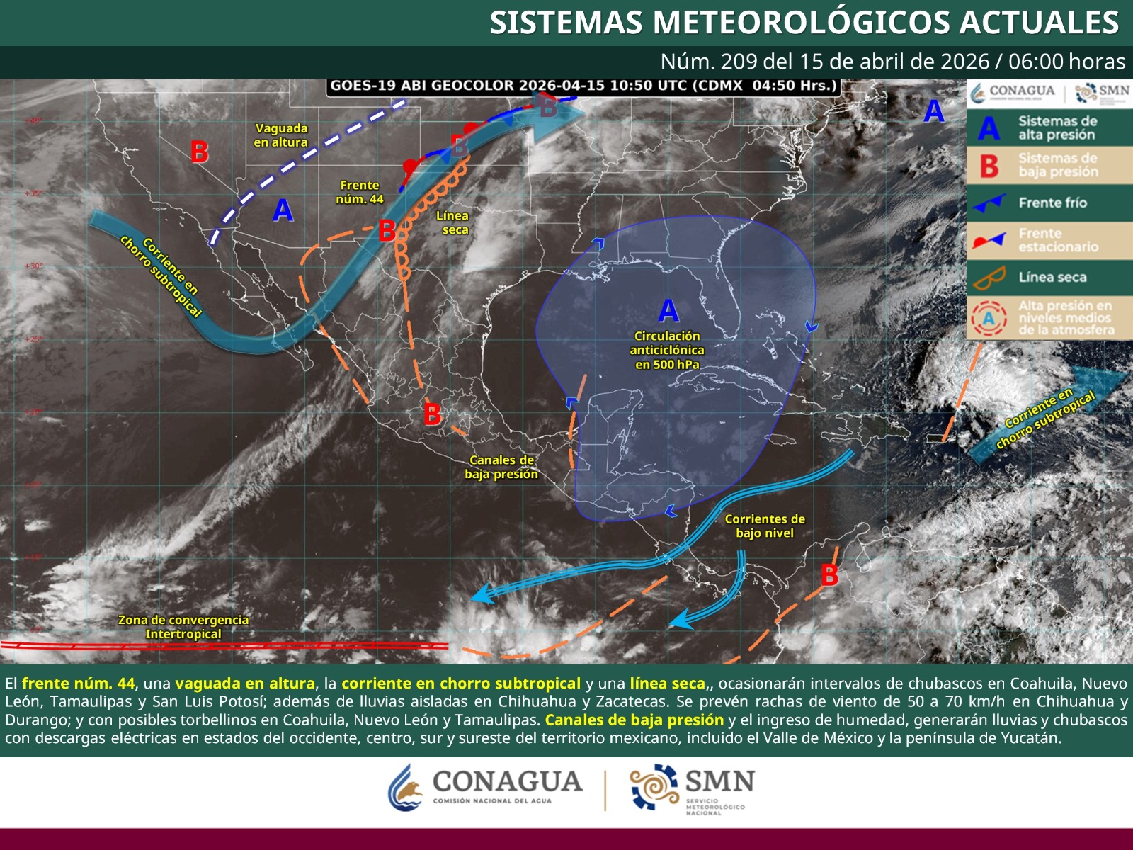 Se esperan lloviznas y chubascos aislados en la Mixteca y Sierra Sur: Protección Civil