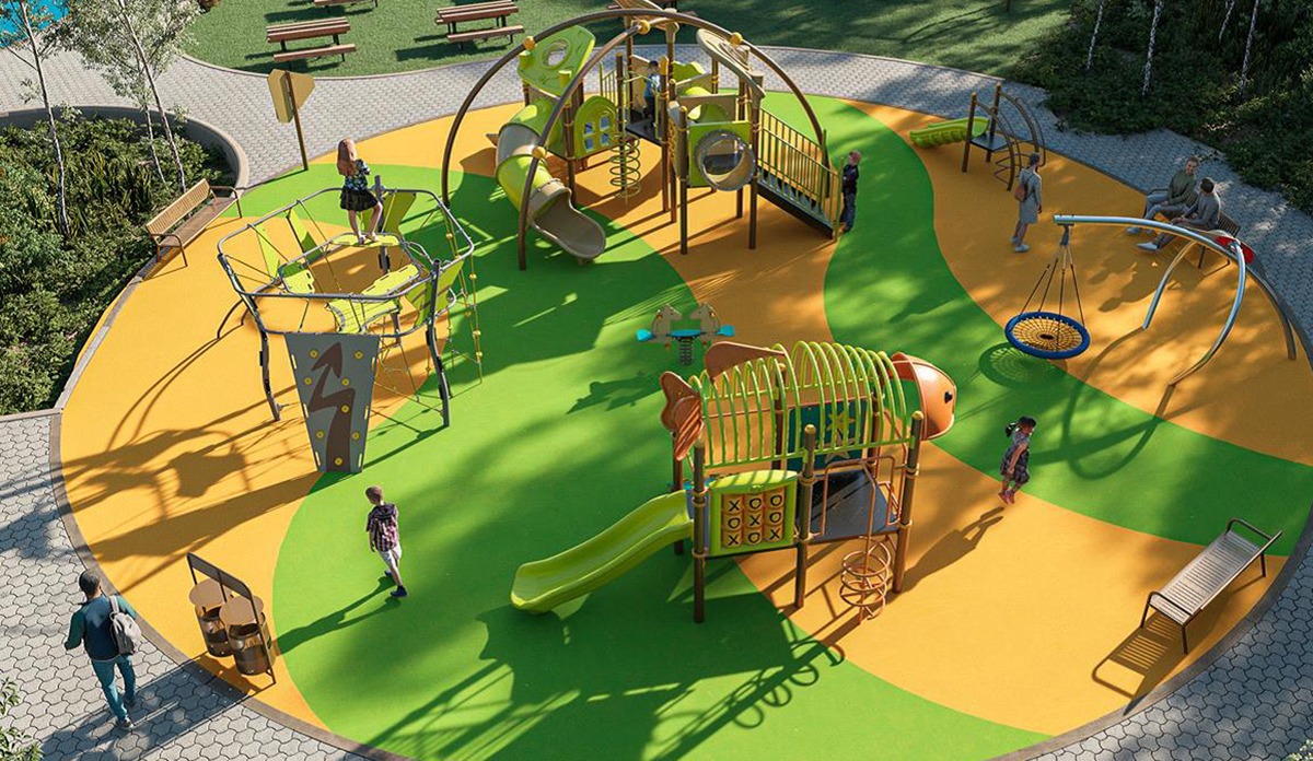 Construye Gobierno del Estado un gran espacio infantil en el Parque Primavera