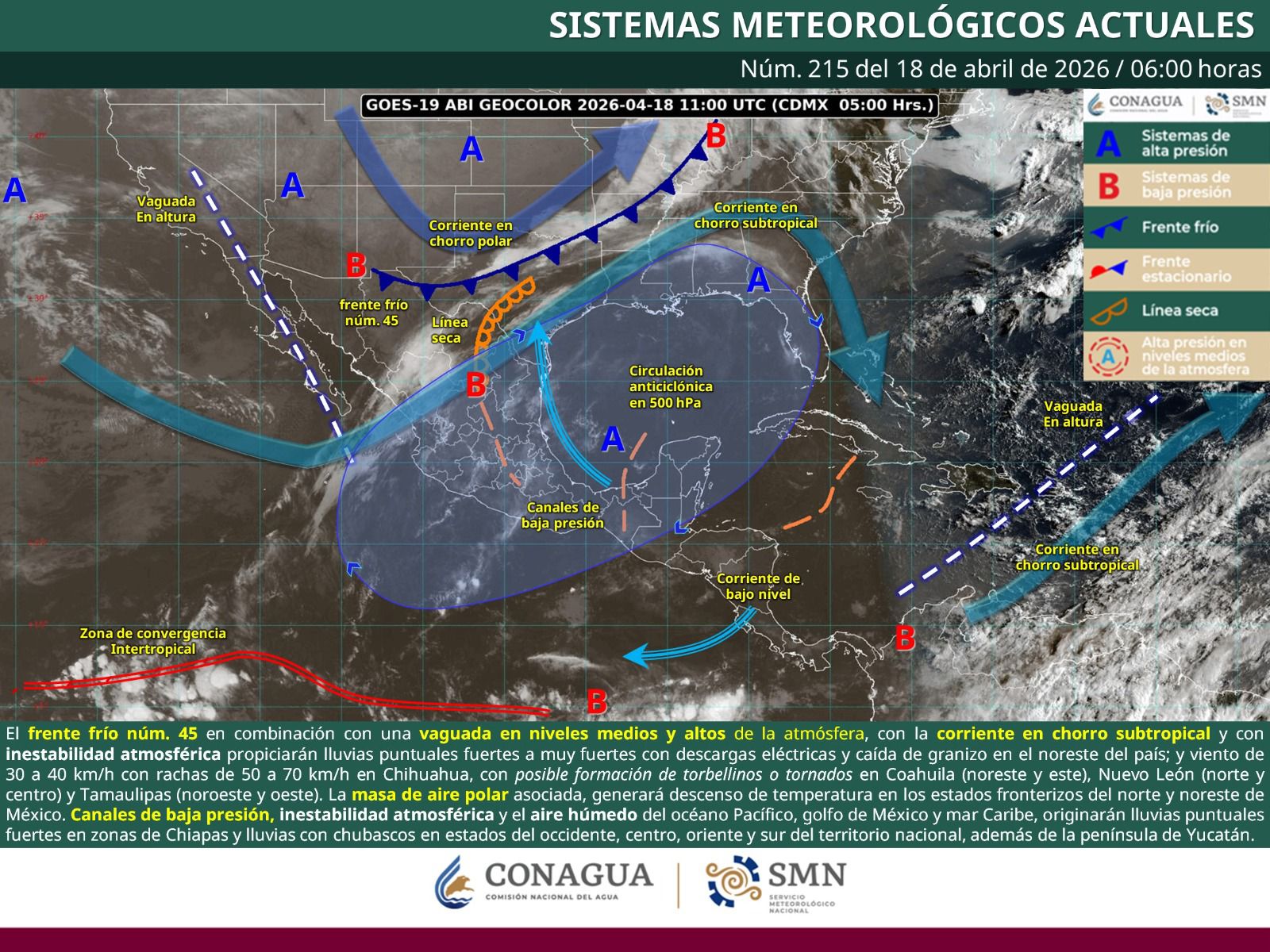Prevén lluvias en zonas montañosas de Oaxaca