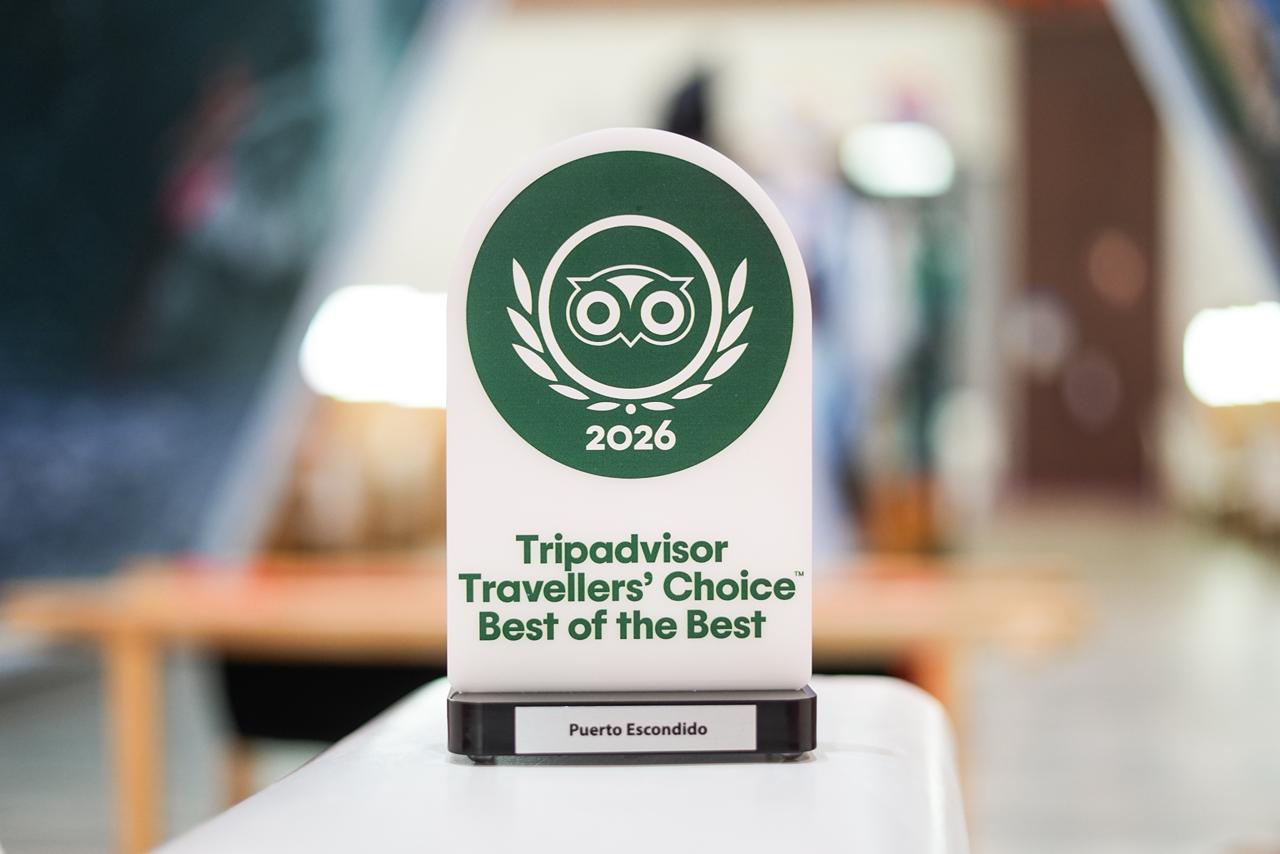 Destaca Puerto Escondido en el ranking mundial de Tripadvisor
