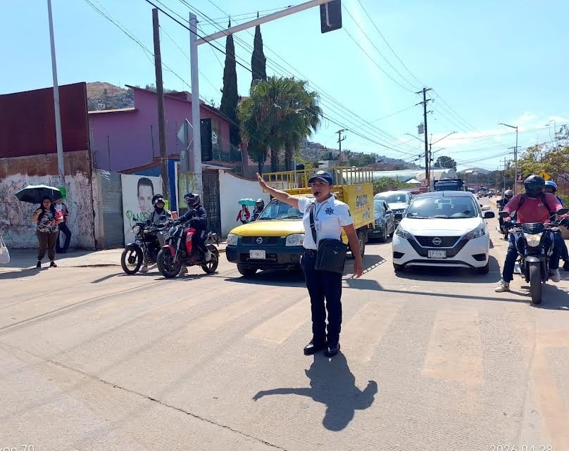 Implementará Policía Vial Estatal operativo por Fiesta de la Niñez Oaxaqueña
